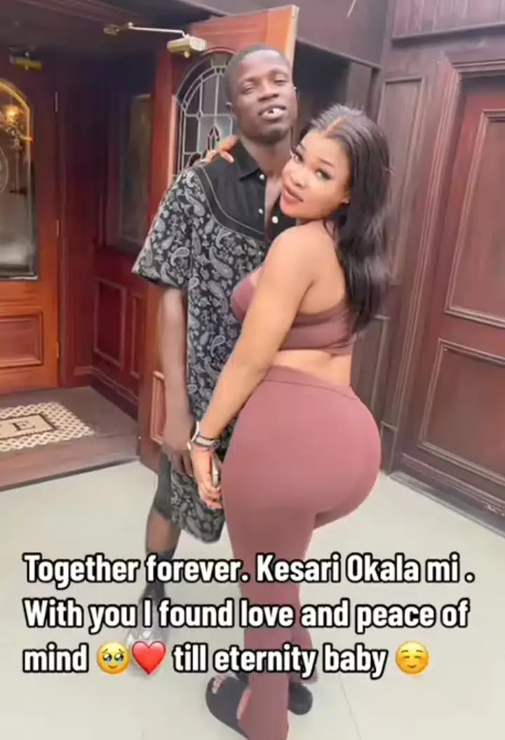 'I've found love and peace of mind' - Pretty lady flaunts her boo (Video)