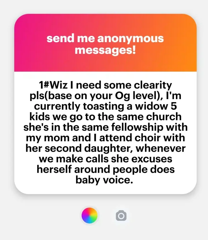 'Is this a green light, will I get to hit?' - 29 years old man seeks advice as widow with 5 kids calls him sweet names