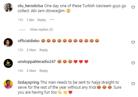 'Don't you have elders at home' - Reactions as ice-cream vendor teases Tope Alabi countlessly (Video)