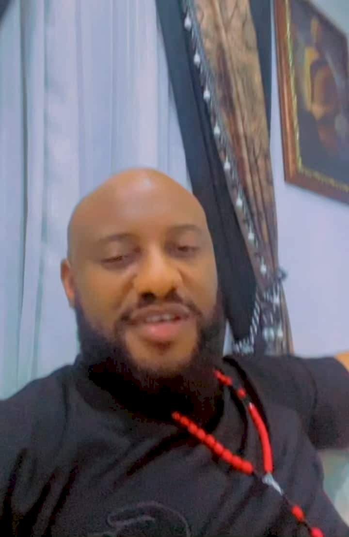 Coming from an unhappy man - Yul Edochie under fire as he shares secret to a happy life (Video)