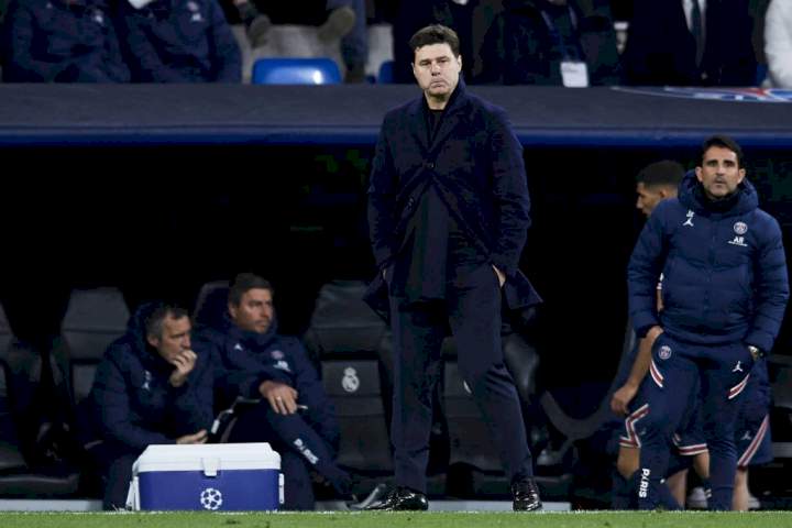 Champions League: Pochettino reveals who to blame for PSG's exit after 3-1 defeat to Real Madrid