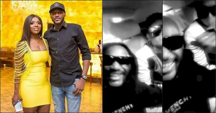 Annie Idibia throws shade as she shares loved-up moment with TuFace (Video)