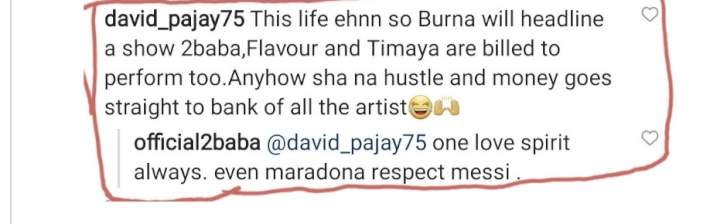 'It doesn't change the fact that I'm too much' Tuface reacts after show promoters made Burna Boy stand out on show poster while he and other artists got less prominence