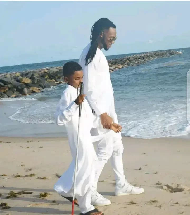 Flavour's adopted son, Semah is all grown up (Photos)