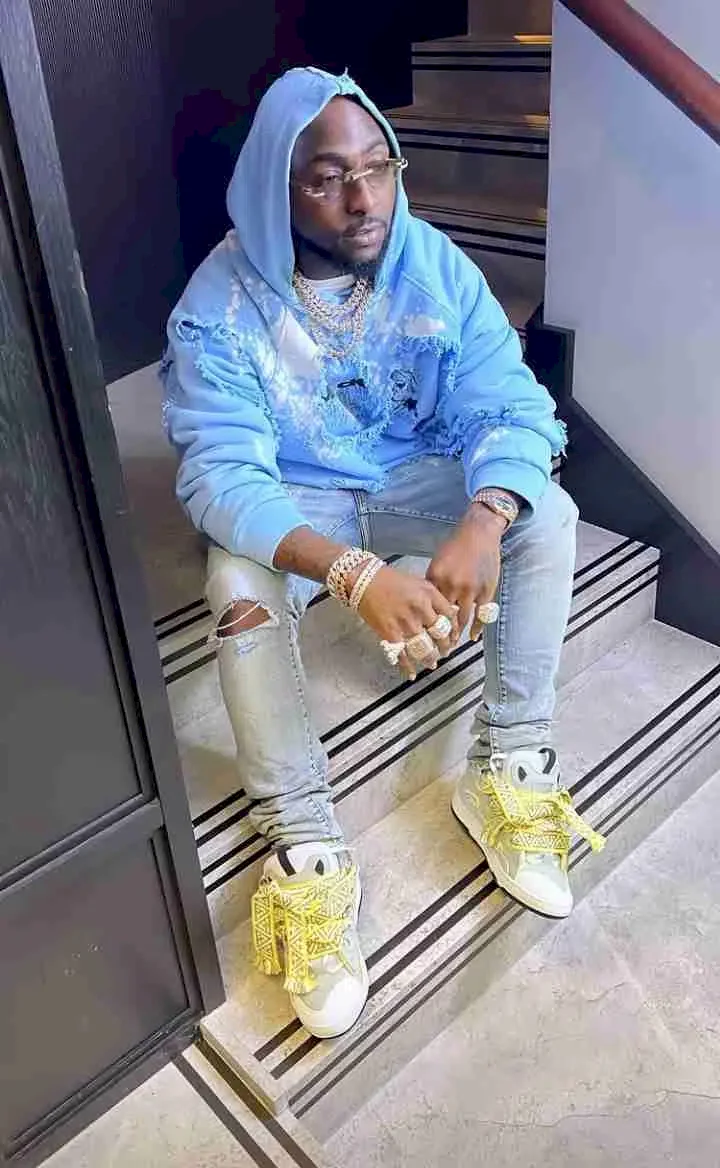 Davido reacts to video of Fireboy shedding tears after performing with Ed Sheeran at Wembley stadium