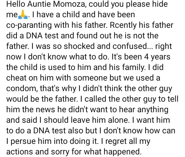 'But my lover used a condom' - Wife cries out as husband discovers their 4-yr-old son isn't his