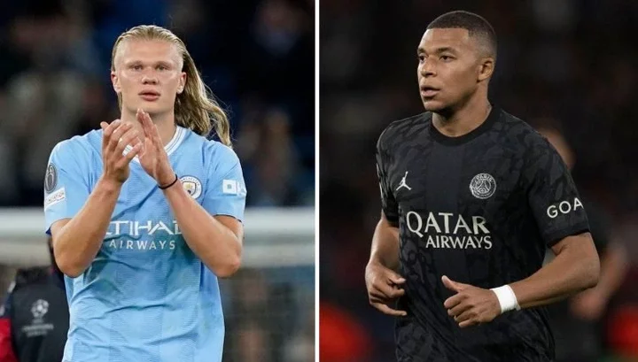 Comparing Haaland and Mbappe's records in the Champions League