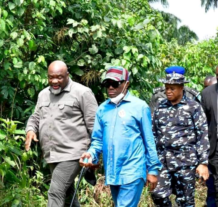 #PortHarcourtSoot: Wike Visits Illegal Oil Refineries, Declares War On Operators (Photos, Video)