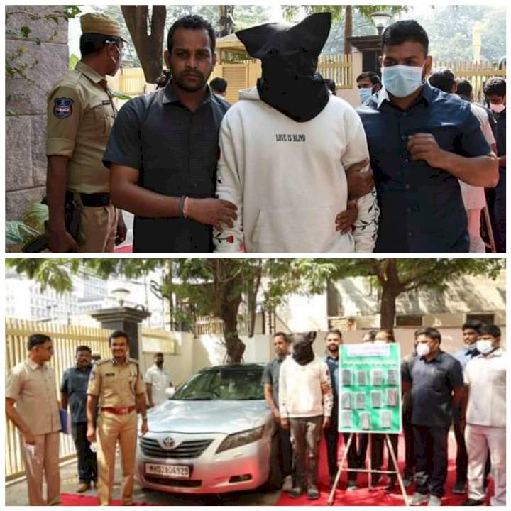Most wanted Nigerian drug peddler arrested in India (video)