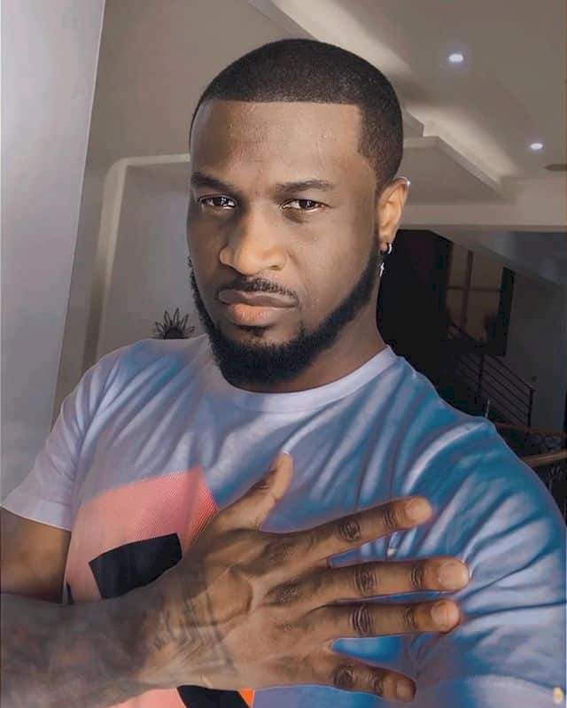 'Typical village boy turned celebrity' - Troll heavily blasts Peter Okoye, he responds