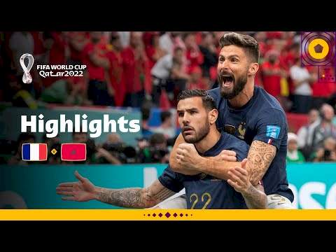 France 2  -  0 Morocco (Dec-14-2022) World Cup 2022 Highlights