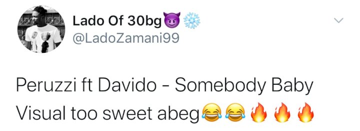 Twitter NG Reacts To Peruzzi And Davido’s “Somebody Baby”