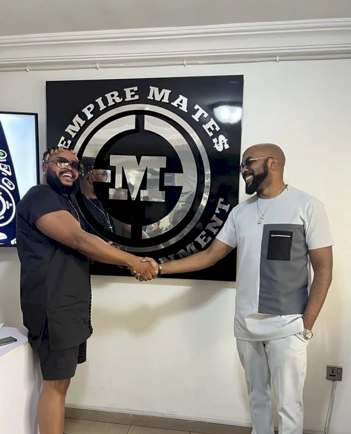 'Banky's about to mould a new Wizkid' - Reactions as Banky W signs Whitemoney to his record label, EME