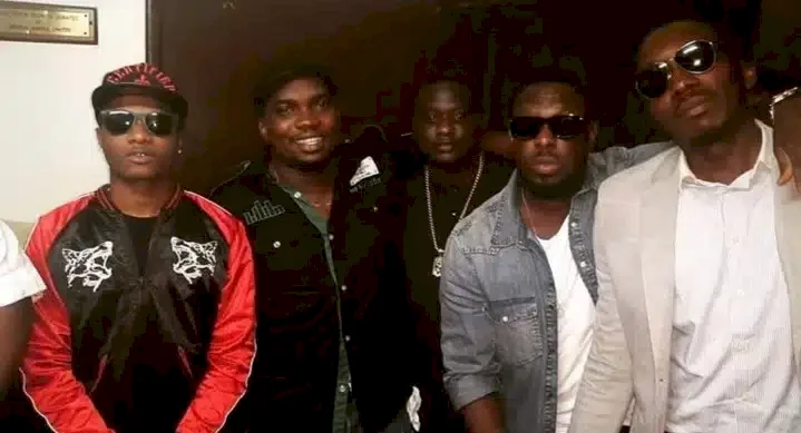 'That time Timaya still dey love actress' - Bovi says as he shares throwback photo with famous singers