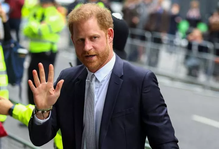 Prince Harry has not had a UK address in almost a year