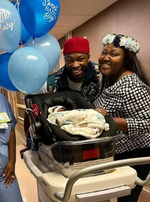 Actors Stan and Blessing Nze welcome baby boy