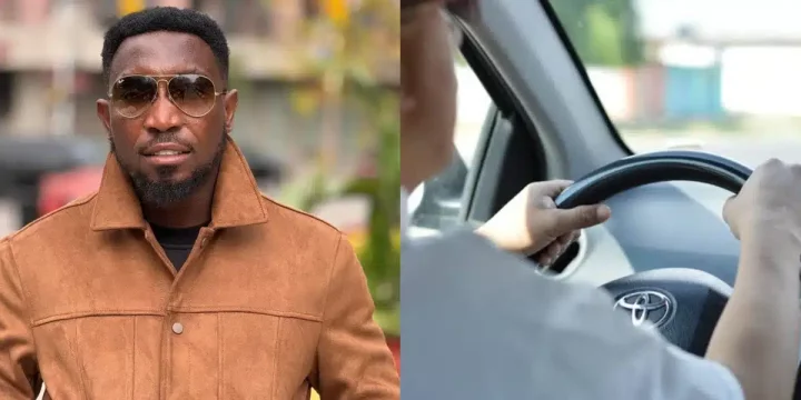 'It's the audacity for me' - Netizens react as Timi Dakolo recounts his experience with driver who does not drive women