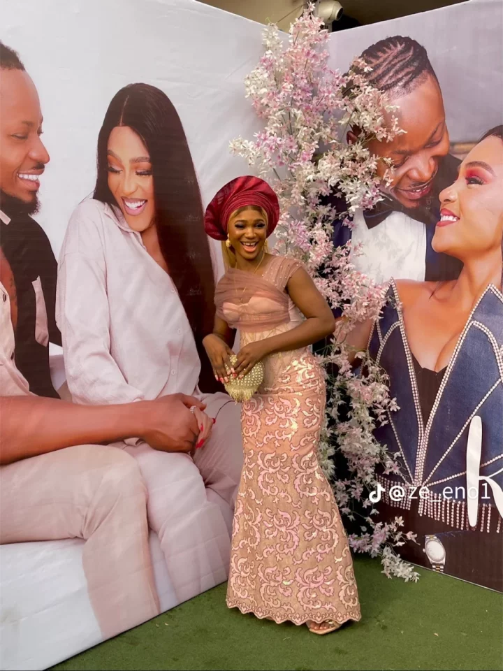 BBNaija: Kellyrae's wedding photo with wife, Kassia resurfaces online