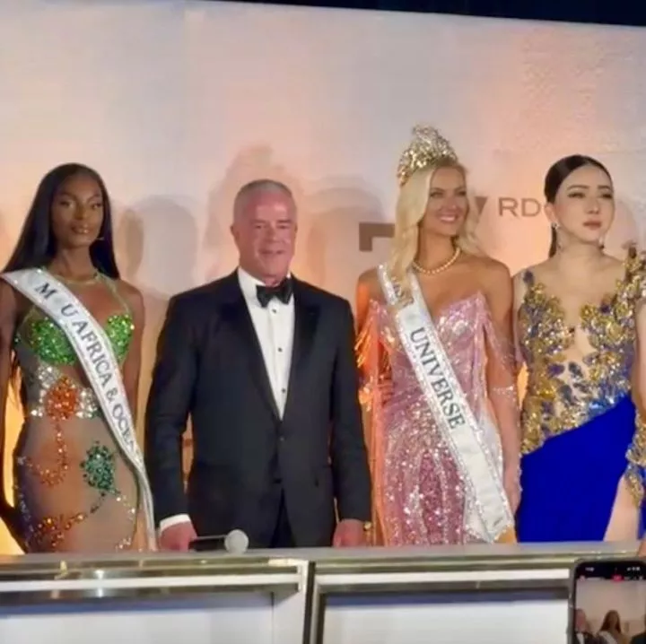 Chidinma Adetshina receives title of Miss Universe Africa and Oceania for being the highest placing African at the Miss Universe contest