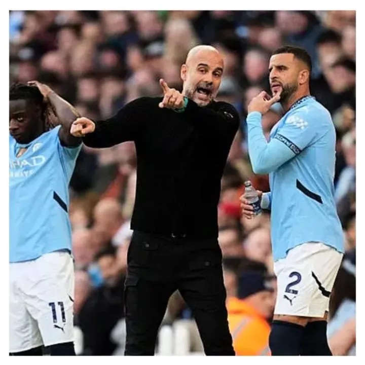 EPL: Guardiola gives Kyle Walker condition to leave Man City