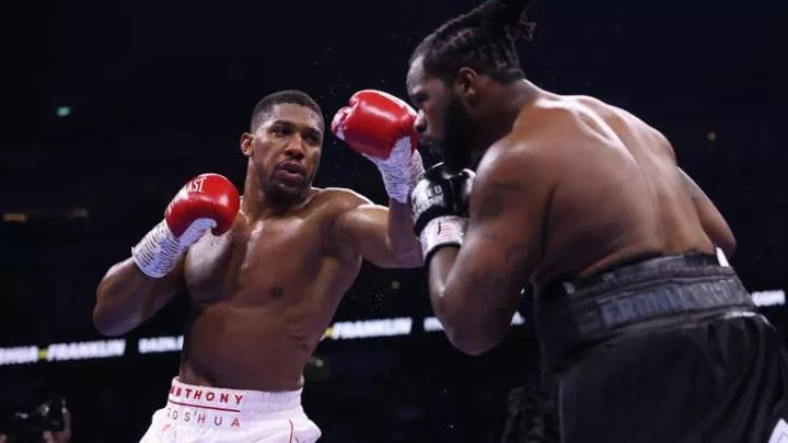 Anthony Joshua gives retirement advice to Deontay Wilder after Zhilei Zhang defeat