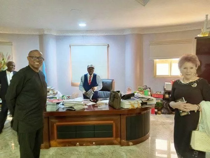 Peter Obi visits Afe Babalola over Farotimi?s defamation case