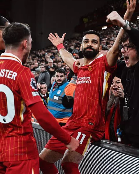 Salah has scored or assisted 23 goals this season for Liverpool in all competitions.