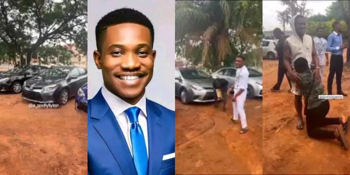 Pastor Jerry Eze gifts dedicated singers in his church with 6 cars