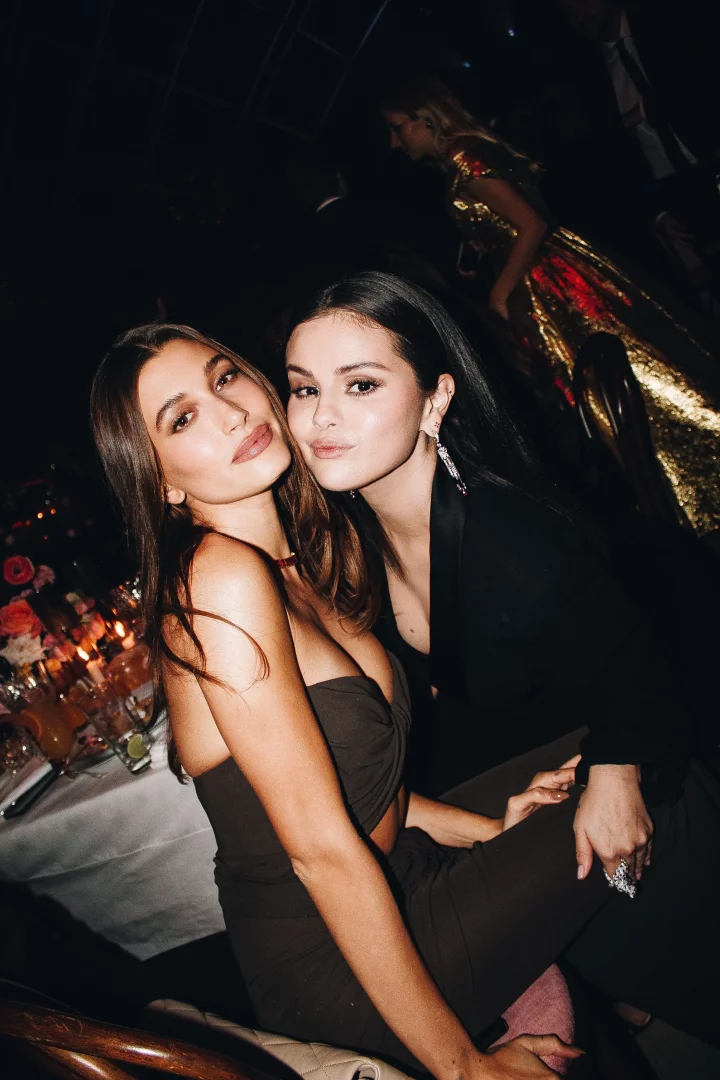 Selena Gomez and Hailey Bieber