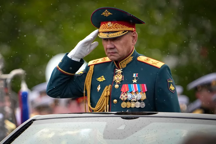 Shoigu was sacked from his role as Russia's defence minister earlier this week