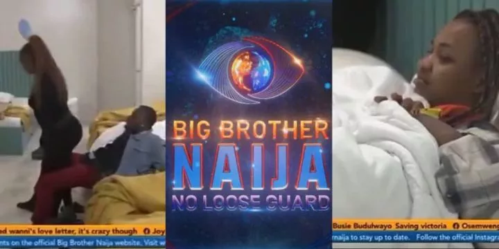 BBNaija: Handi gives Kellyrae a lap dance as wife, Kassia watches