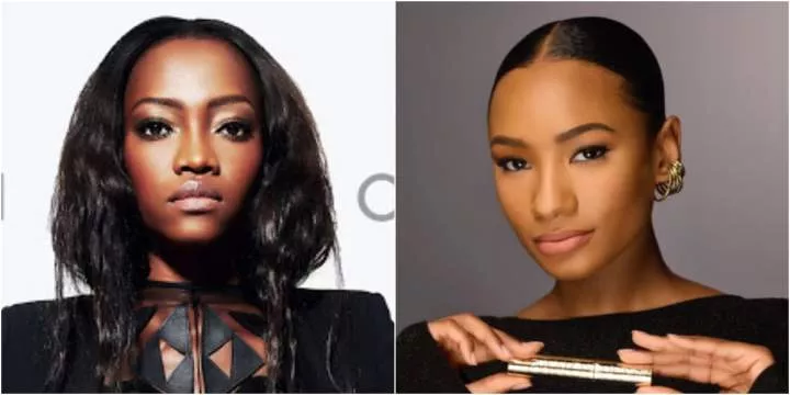 Model Oluchi shades Temi Otedola for proclaiming self L'Oréal's 1st African ambassador