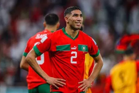 Morocco's Achraf Hakimi - Imago