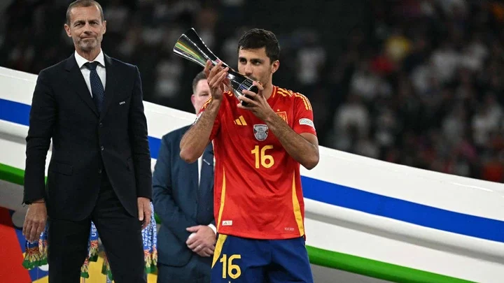 Rodri named Euro 2024 Player of the Tournament: Lamine Yamal seals Young Player award