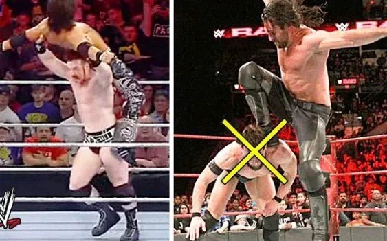 In Photos: See Why WWE Is Fake and Scripted