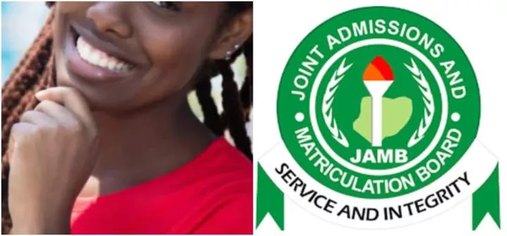 Girl who didn't write 2024 JAMB exam reportedly gets UTME score, her result stuns many online