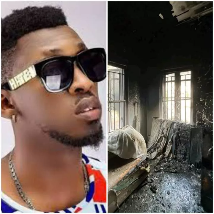 Fire guts singer Orezi's house in Lagos
