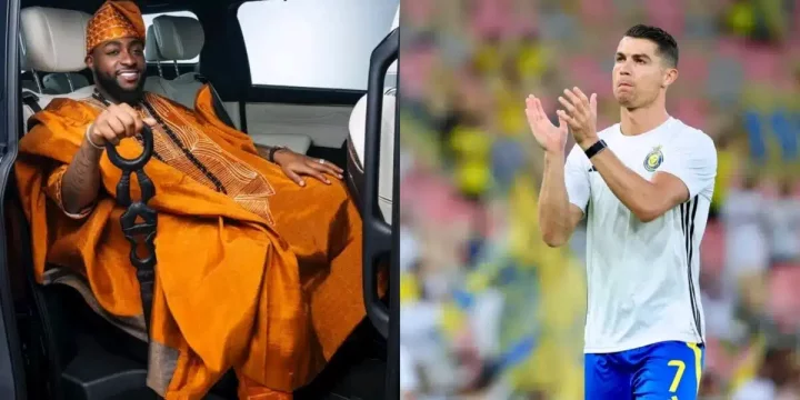 Davido recounts dinner invitation from Cristiano Ronaldo