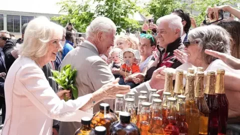 PA Media King Charles III and Queen Camilla meet wellwishers during a visit to a community event at Lansdowne Park in Ottawa, showcasing cultural heritage and diversity of Canada, as part of their two-day visit to Canada.