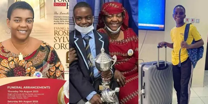 Burial arrangements released for Sylvester Oromoni's mother, three years after son's tragic passing Burial arrangements released for Sylvester Oromoni's mother, three years after son's tragic passing