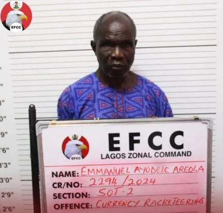 Man Convicted For Hawking Naira Notes In Lagos Man Convicted For Hawking Naira Notes In Lagos