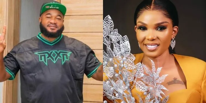 "Open comment, let Nigerians greet you" - Sam Larry mocks Iyabo Ojo "Open comment, let Nigerians greet you" - Sam Larry mocks Iyabo Ojo