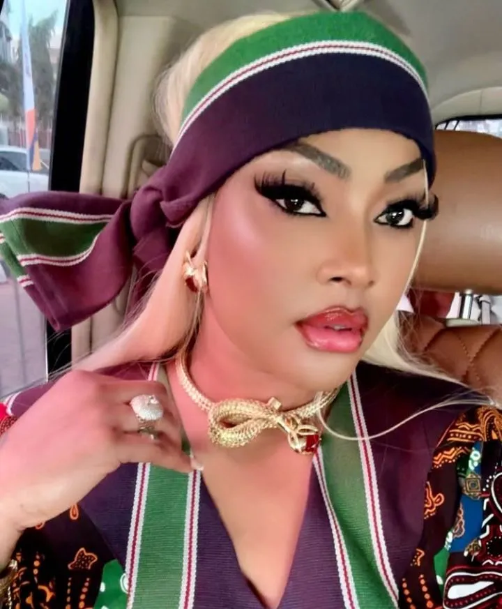 Angela Okorie bows to pressure, begs Mercy Johnson, Ned Nwoko