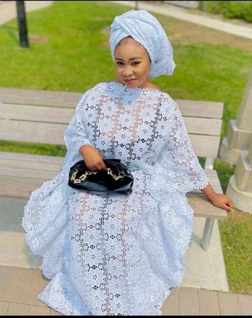 Fascinating Kaftan Styles Ladies Can Rock with Lace Fabric.