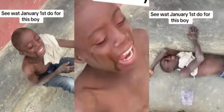 Little boy cries as tailor fails to deliver outfit, sews trousers without top despite working as bricklayer to pay him