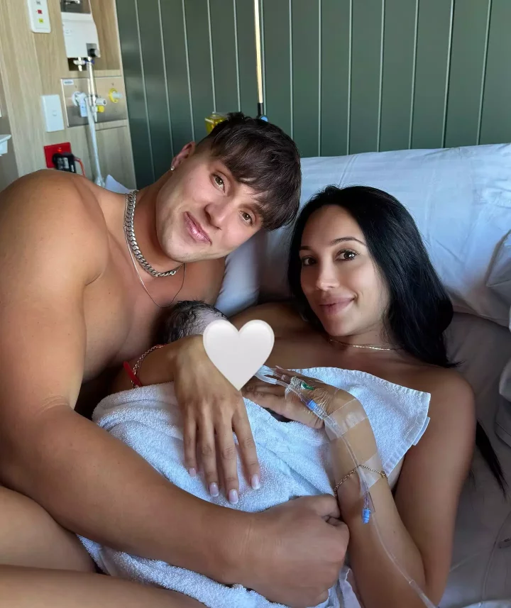 OnlyFans model who married her stepbrother welcomes first child with him