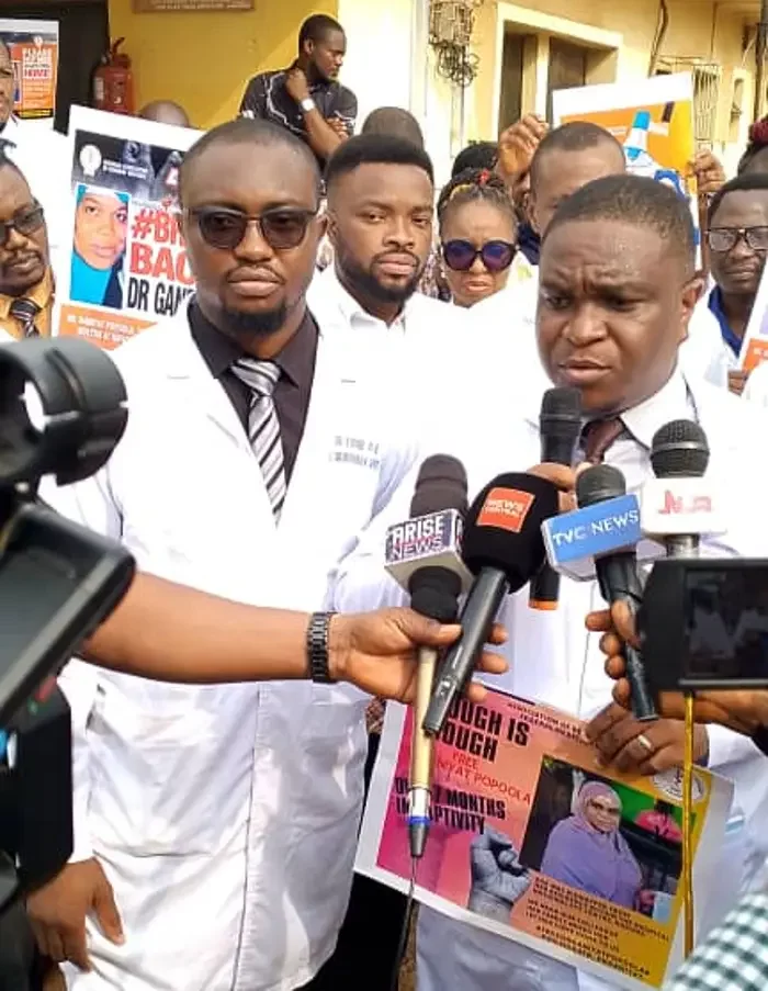 Doctors protest as kidnappers hold female colleague for eight months