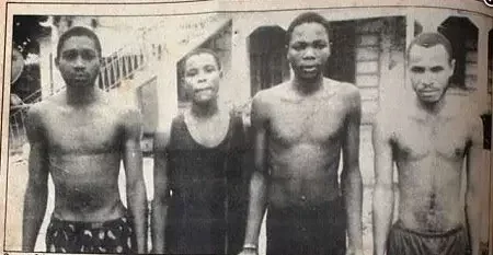 See The 2 Notorious Men From The 90's Who Were Beheaded At Ochanja Market By Bakassi Boys (Photos)