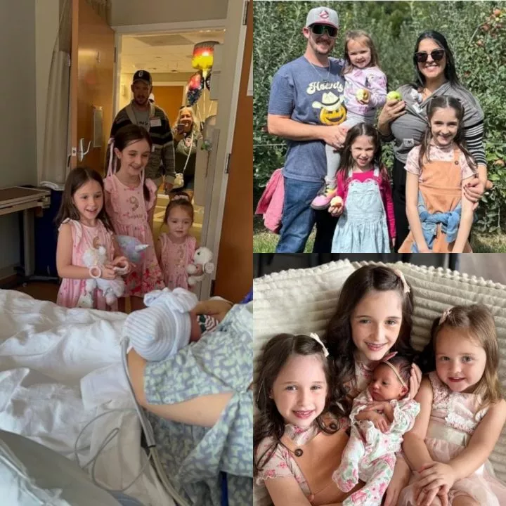 Woman whose 3 children share same birthday gives birth to 4th child on same date