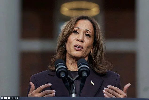 Democratic presidential nominee U.S. Vice President Kamala Harris delivers remarks conceding 2024 U.S. presidential election to President-elect Donald Trump